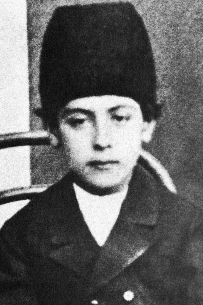 Mohammad Mossadegh als Kind