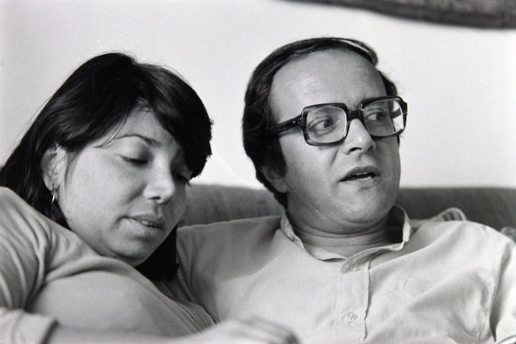 Leila Shahid mit Muhammad Baradah in Casablanca (1978)