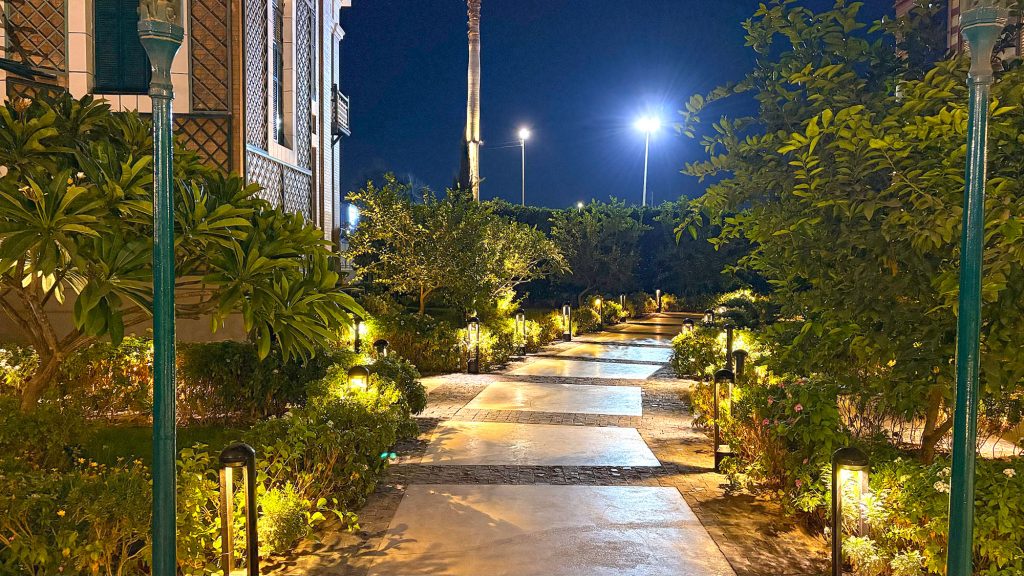 Schöne Spazierwege laden zu angenehmen Gesprächen ein