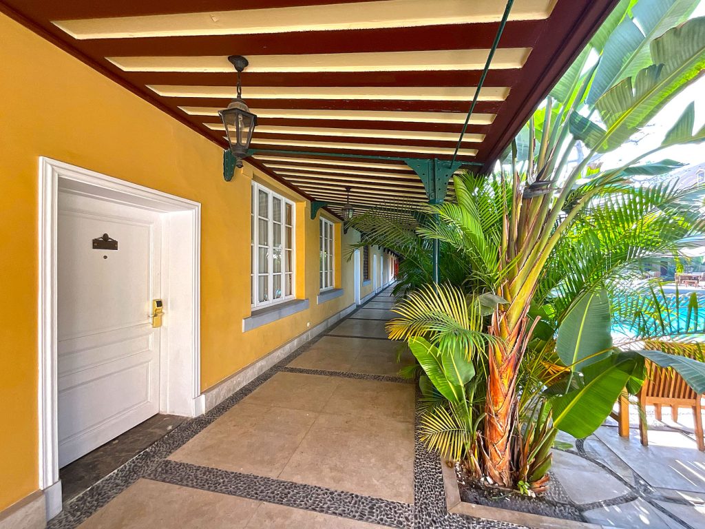 Zugang zu den Zimmern