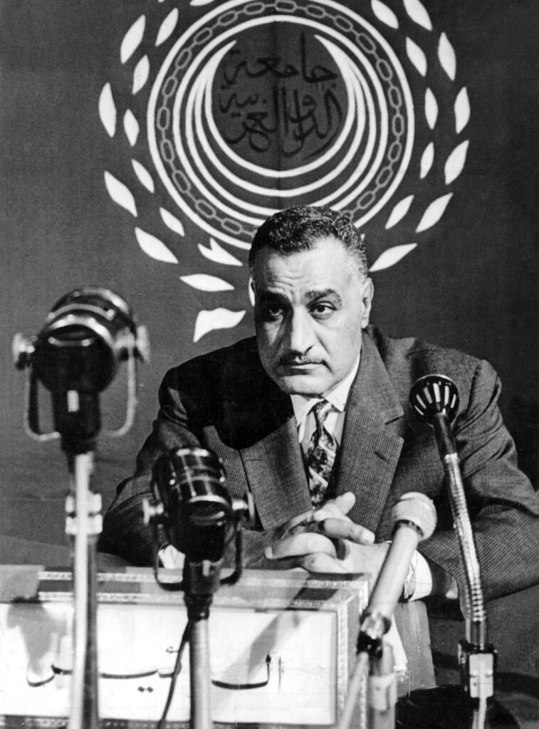 Nach dem Juni- oder Sechstagekrieg von 1967 war Gamal Abdel Nasser ein gebrochener Mann